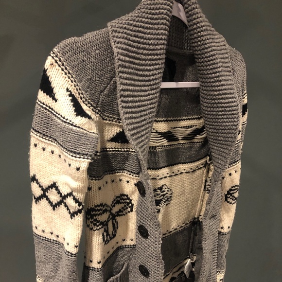 TNA sheep wool cardigan - Picture 1 of 4